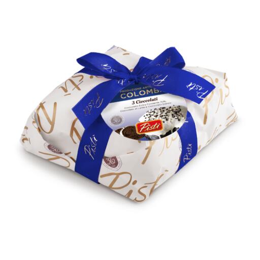 Colomba ai Tre Cioccolati 750g Pistì
