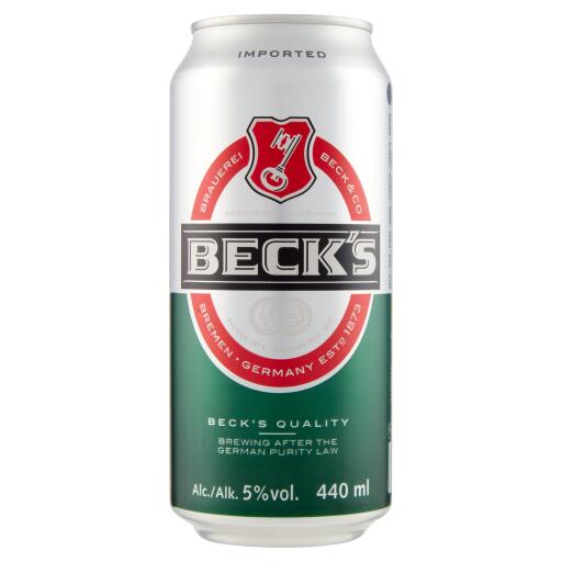 Birra Beck's lattina 44cl
