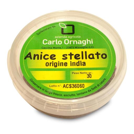 Anice stellato 30g Ornaghi