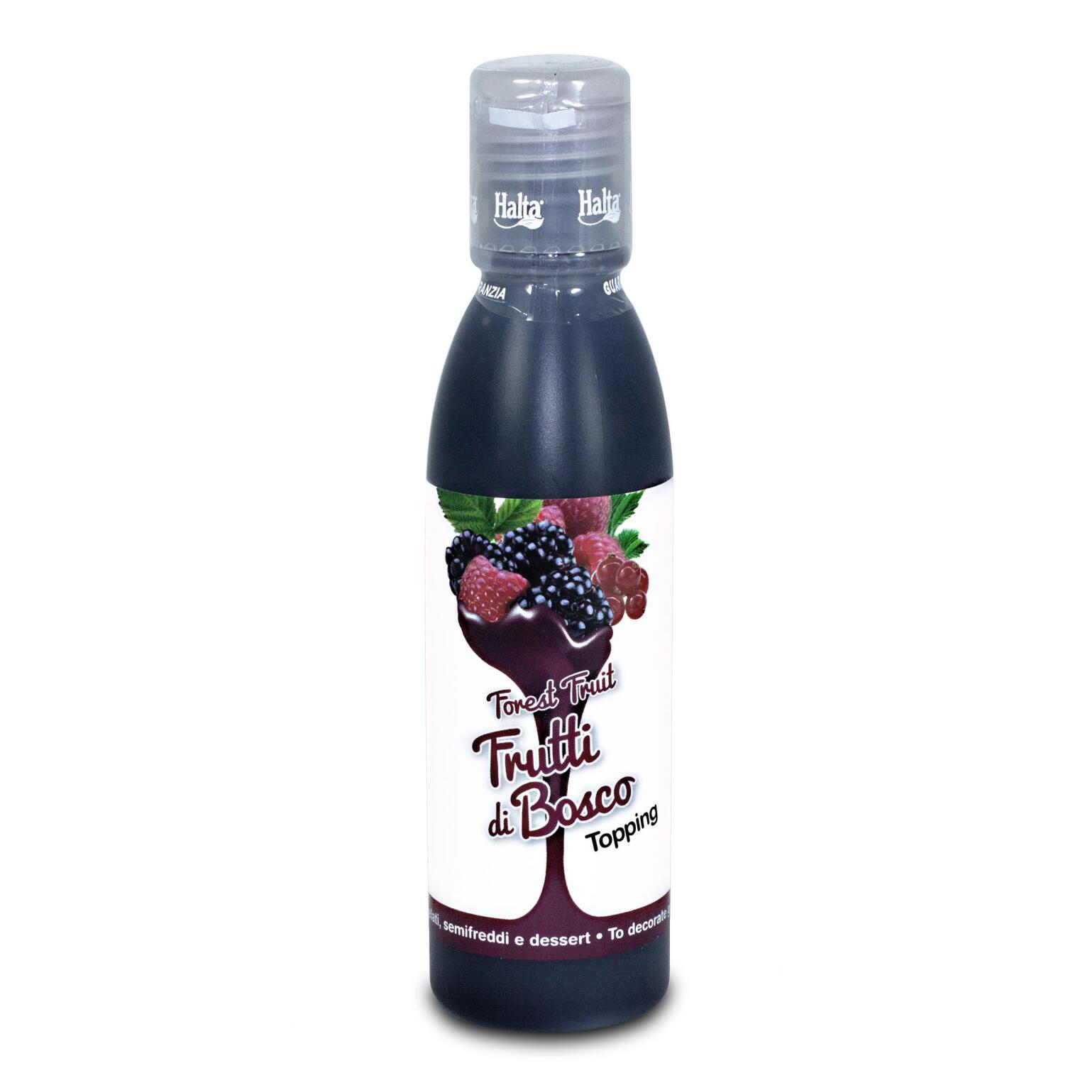 Topping sciroppo frutti di bosco 200ml Halta