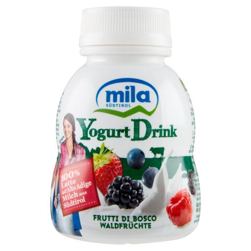 Yogurt da bere frutti di bosco 200g Mila