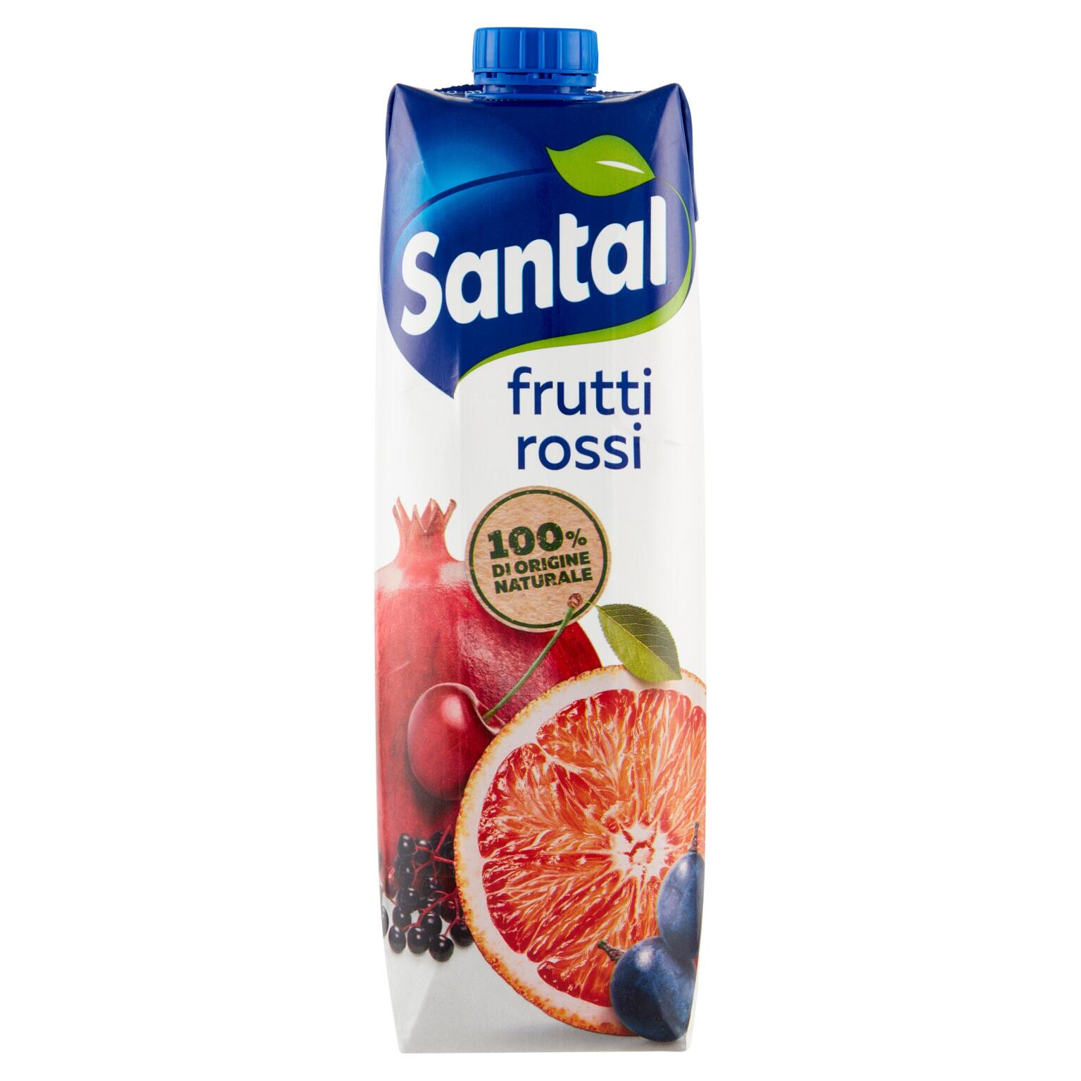 Succo 10 vitamine e frutti rossi 1L Santal