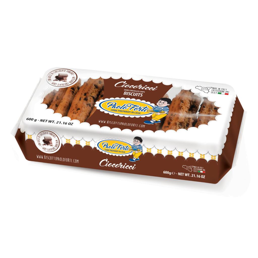 Biscotti Ciocoricci 600g Paolo Forti