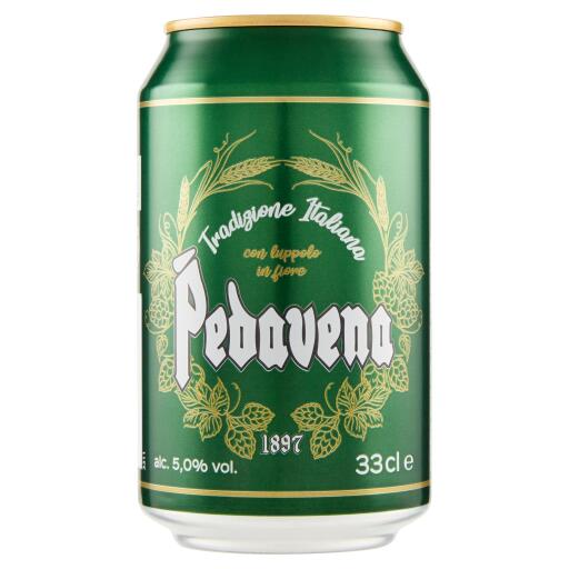 Birra Pedavena tradizione italiana lattina 33cl
