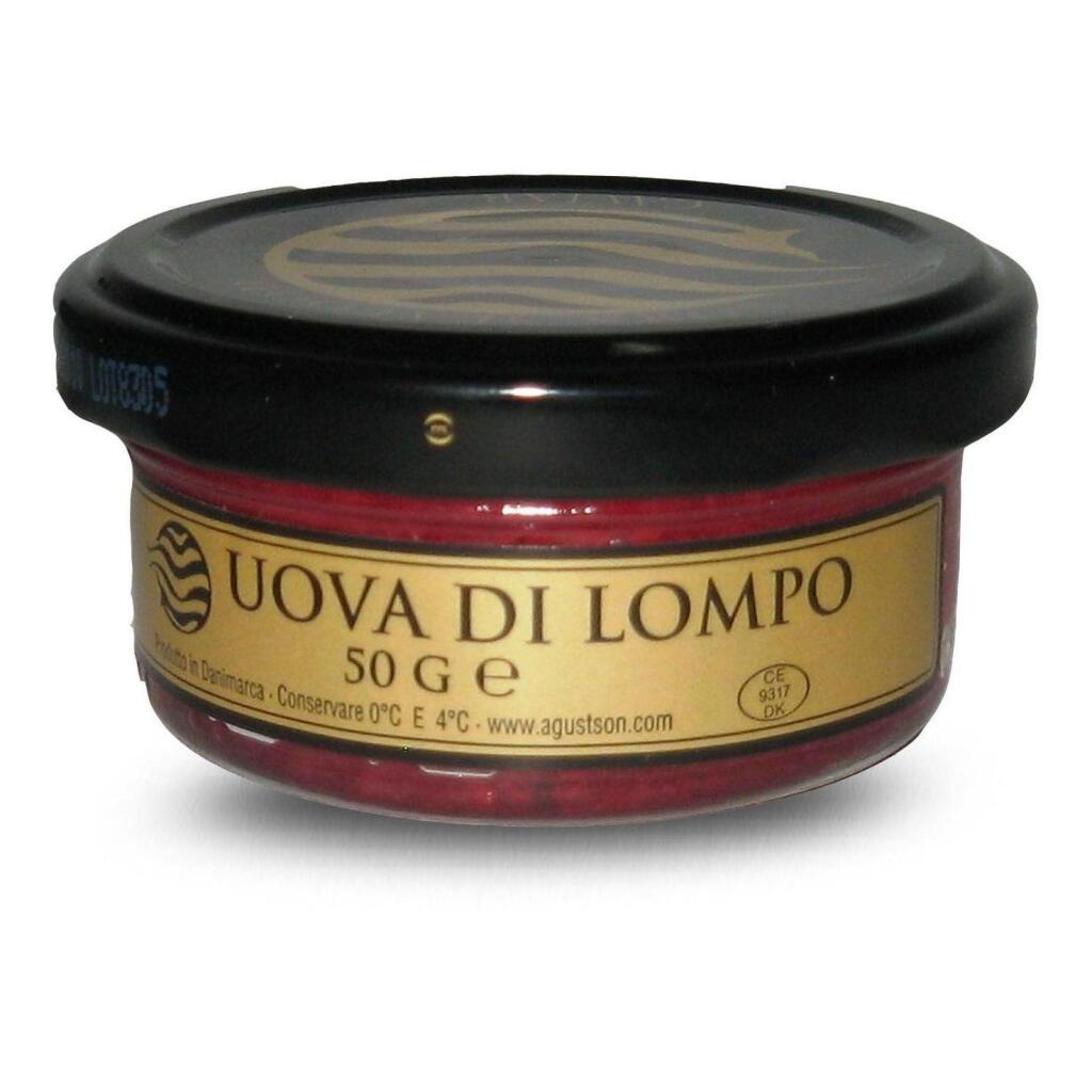 Uova di lompo rosse 50g