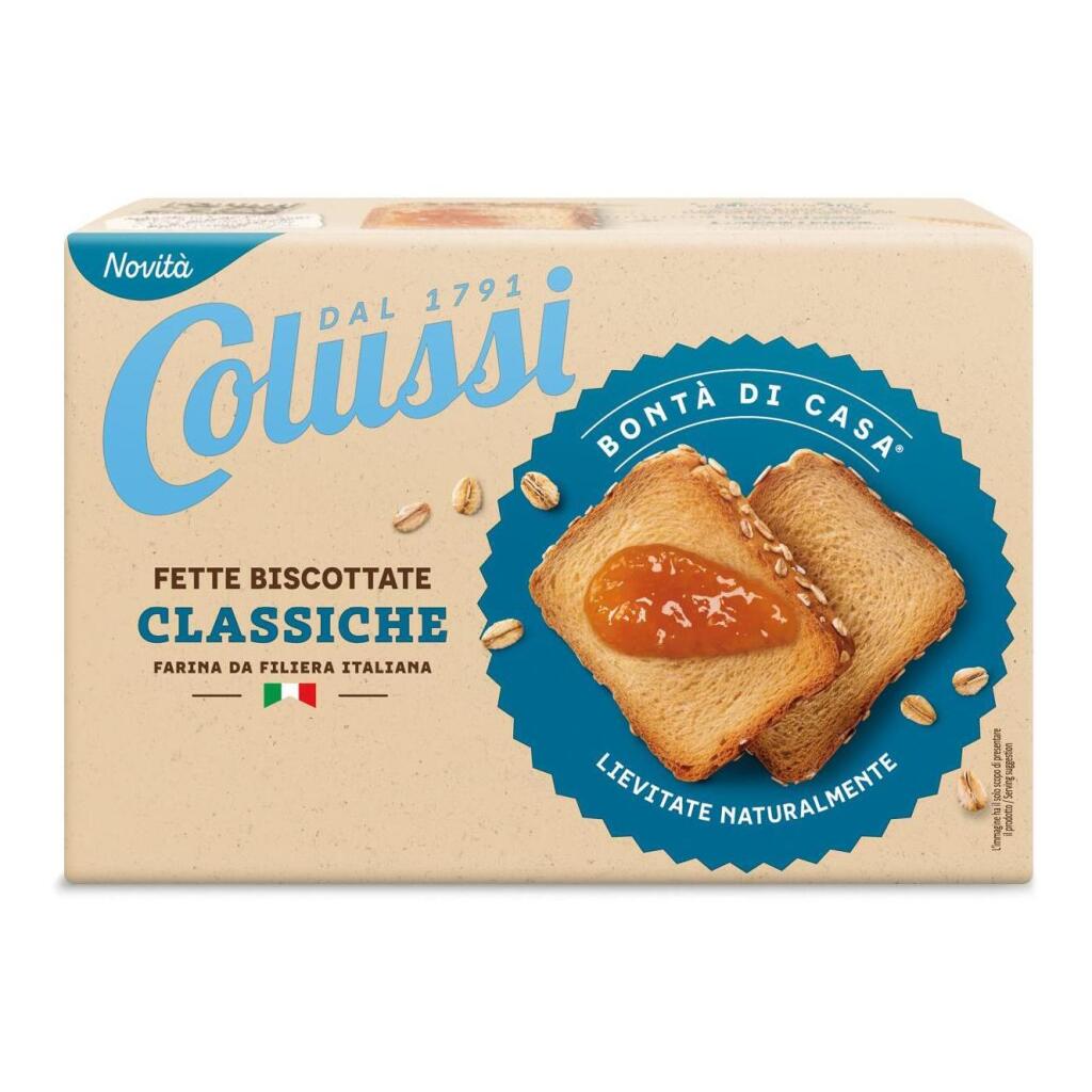 Fette biscottate classiche 320g Colussi