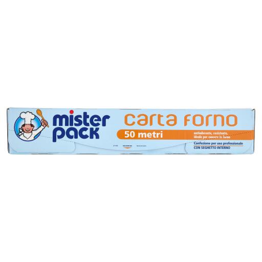 Carta da forno 50 metri Misterpack