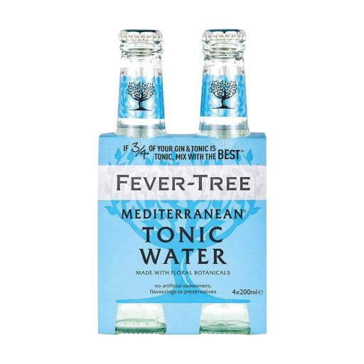 Fever Tree Mediterranean Tonica 200mlx4 Velier