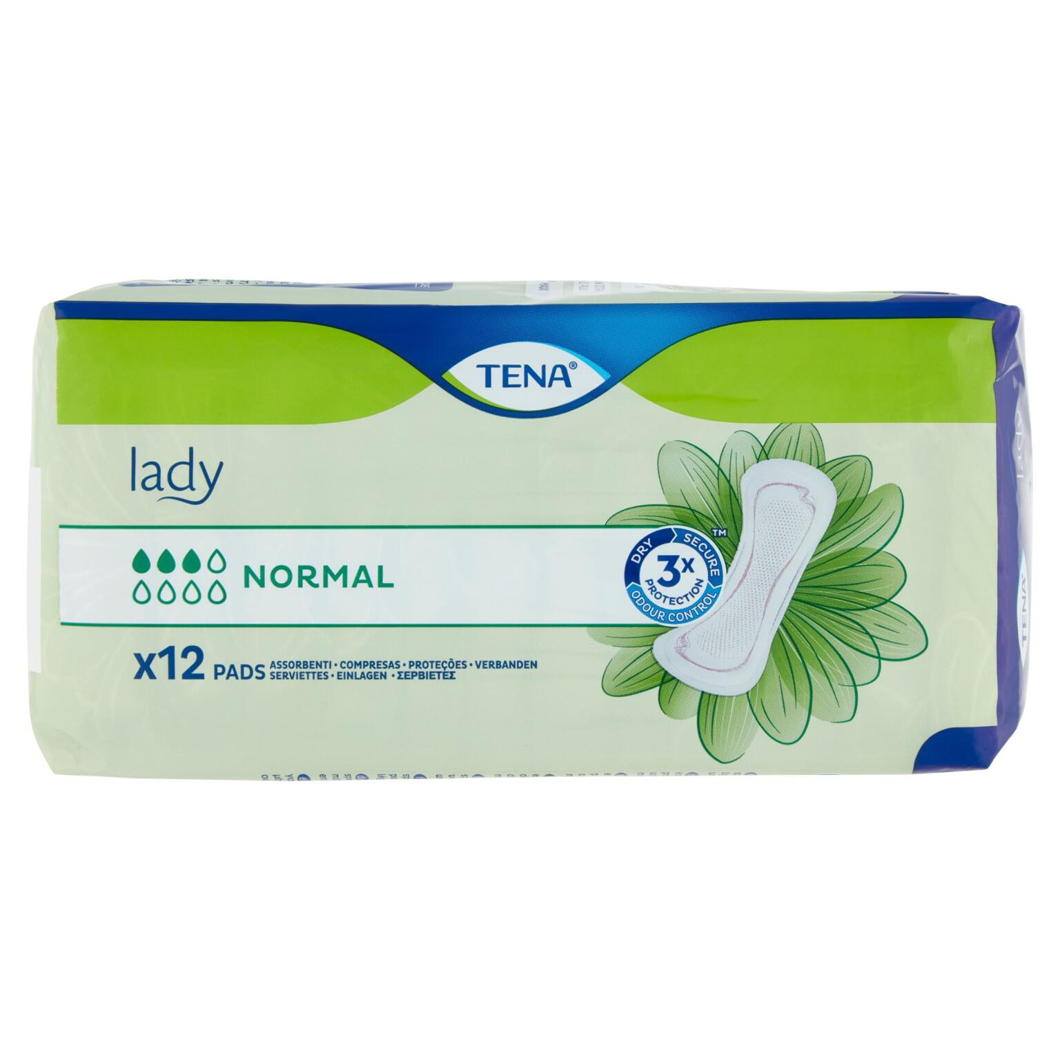 Assorbenti lady normali 12 pezzi Tena