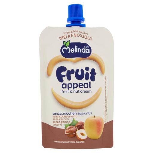 Fruit appeal passata di mela con pasta di nocciola 90g Melinda