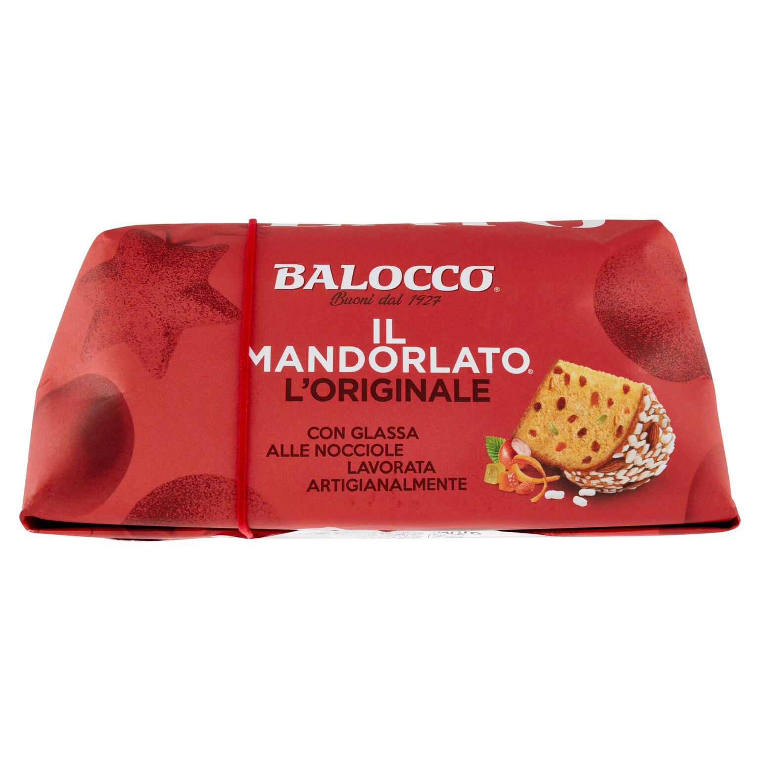 Panettone Mandorlato incartato a mano 1Kg Balocco