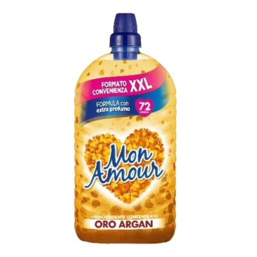 Ammorbidente Mon Amour Oro Argan 72 lavaggi