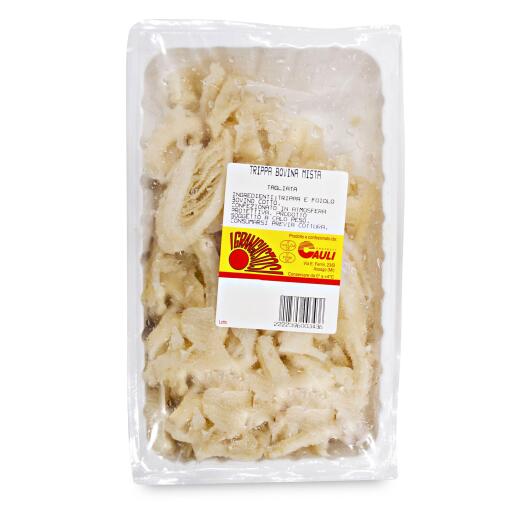 Trippa di Bovino precotta mista tagliata 700g confezione sottovuoto