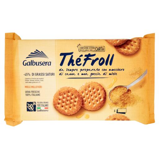 Biscotti The Froll 6 porzioni 400g Galbusera