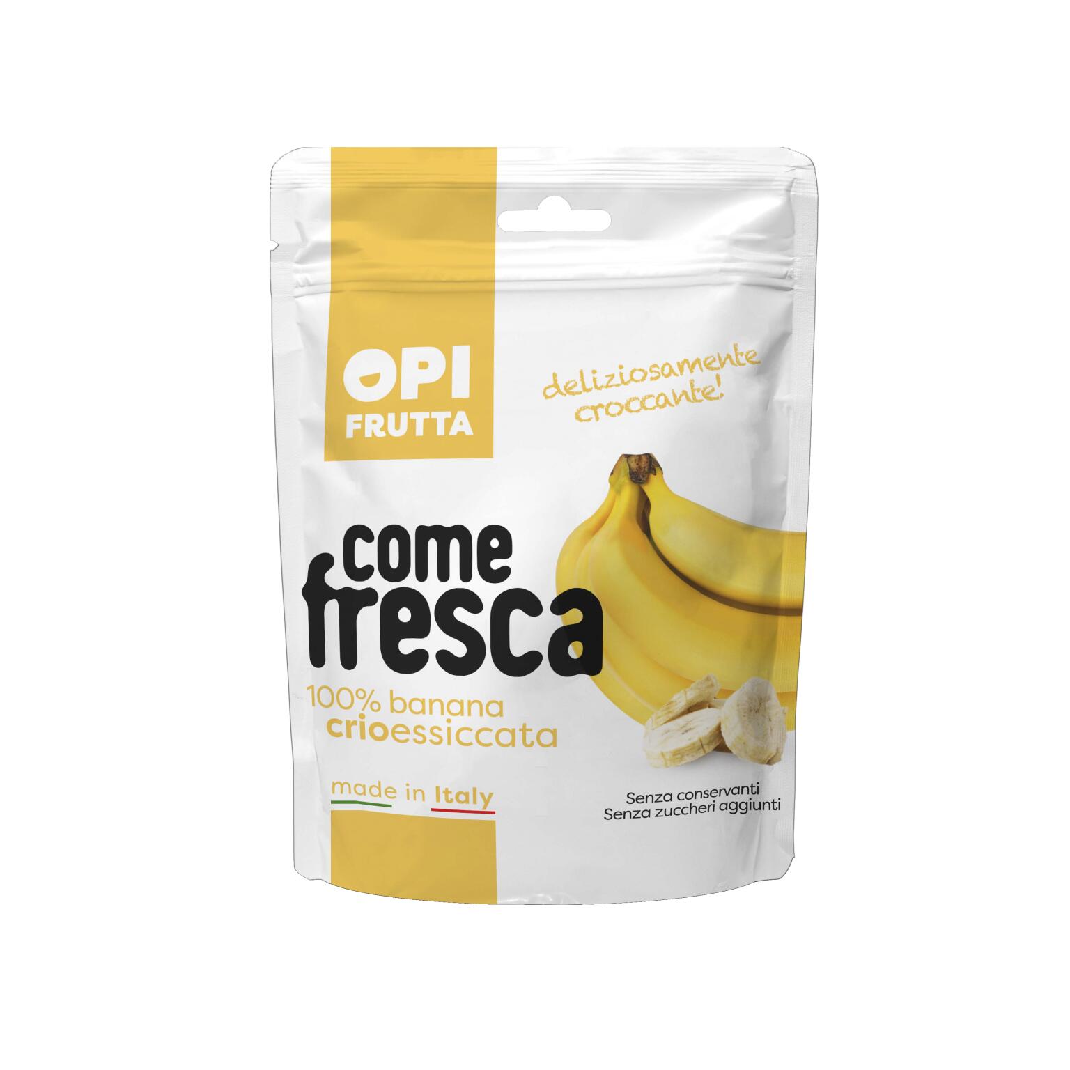 Banana snack 22g frutta crioessiccata