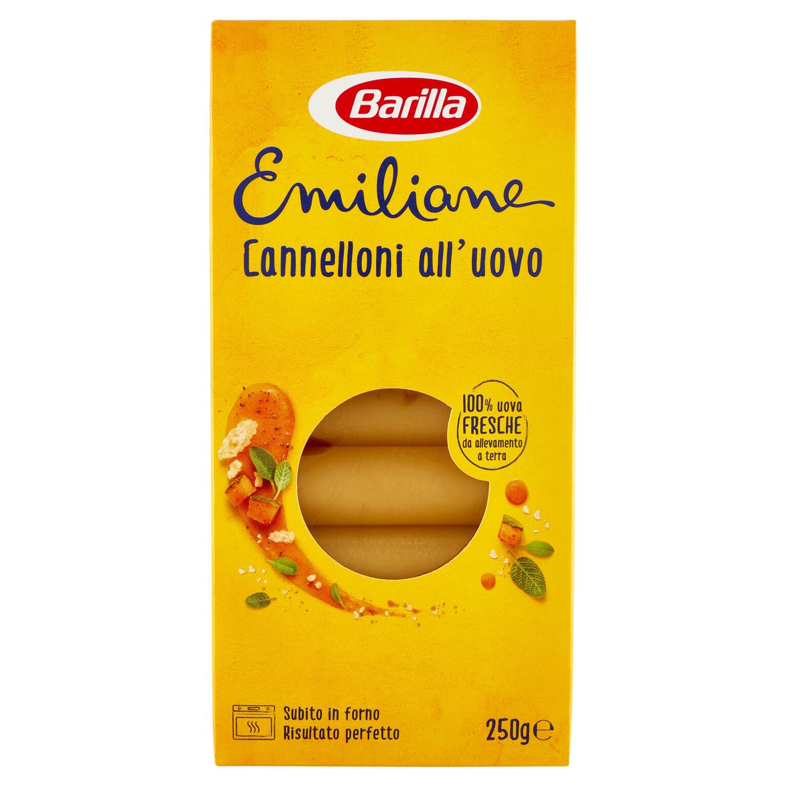 Cannelloni all'uovo Emiliane 250g Barilla
