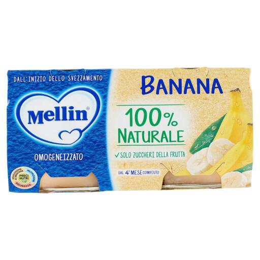 Omogeneizzato Banana 2x100g Mellin