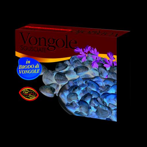 Vongole sgusciate in brodo di vongole 250g Oggi Pesce