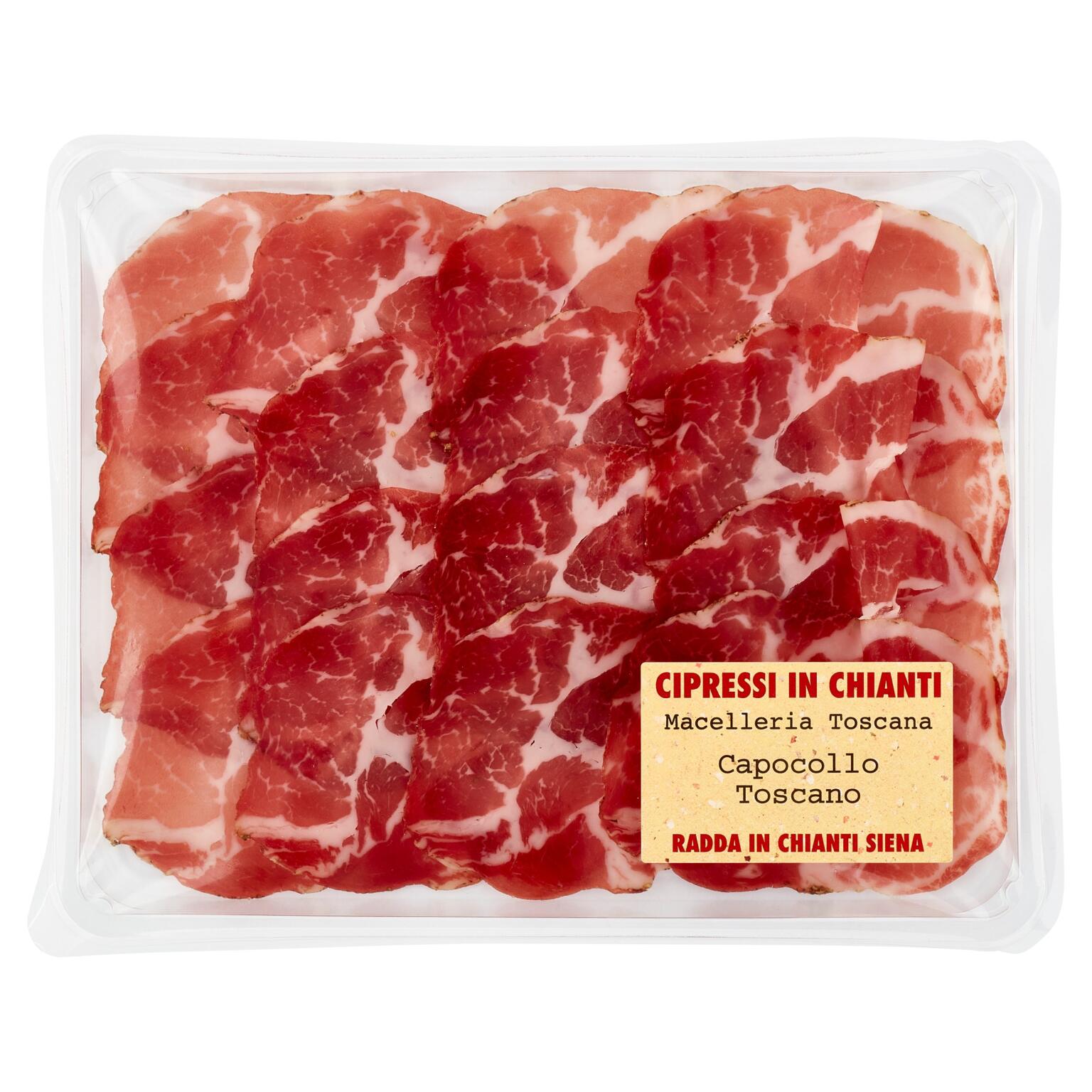 Capocollo Toscano 100g Cipressi in Chianti