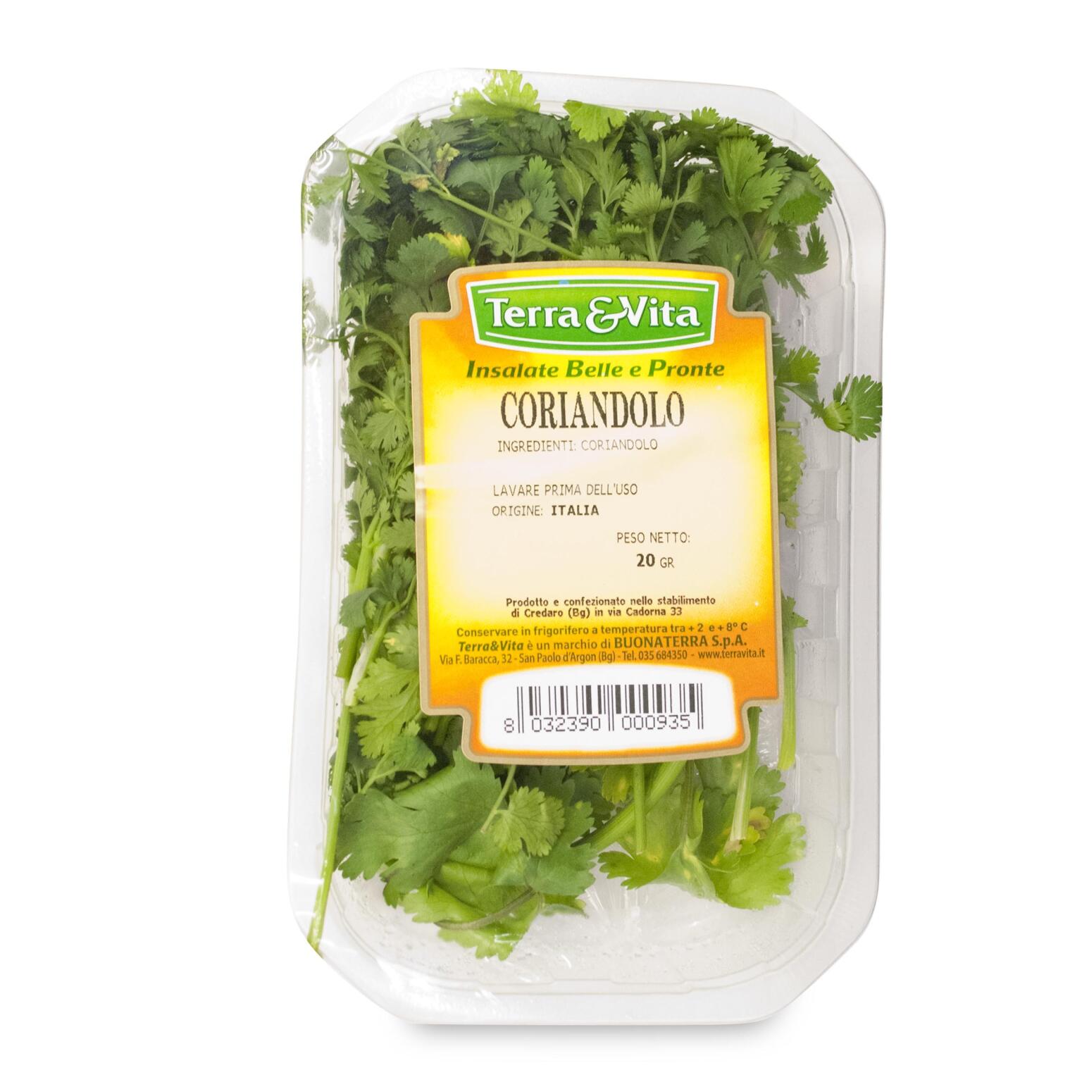 Coriandolo 20g Terra&Vita
