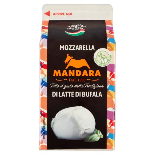 Mozzarella di latte di bufala 200g Brik