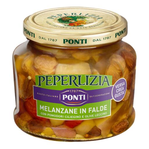 Melanzane in falde Peperlizia 275g Ponti