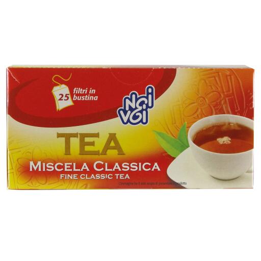 Tea Fine ceylon miscela classica 25 filtri Noi&Voi