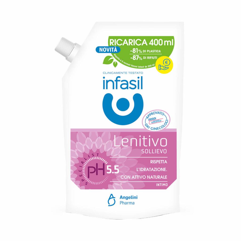 Detergente Intimo Lenitivo refill 400ml Infasil