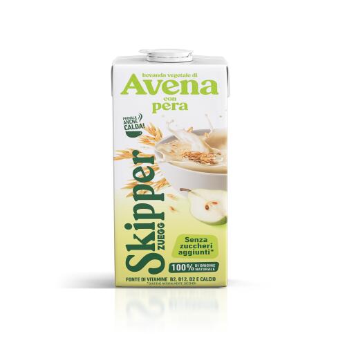Bevanda Vegetale Avena e Pera 1l Skipper Zuegg