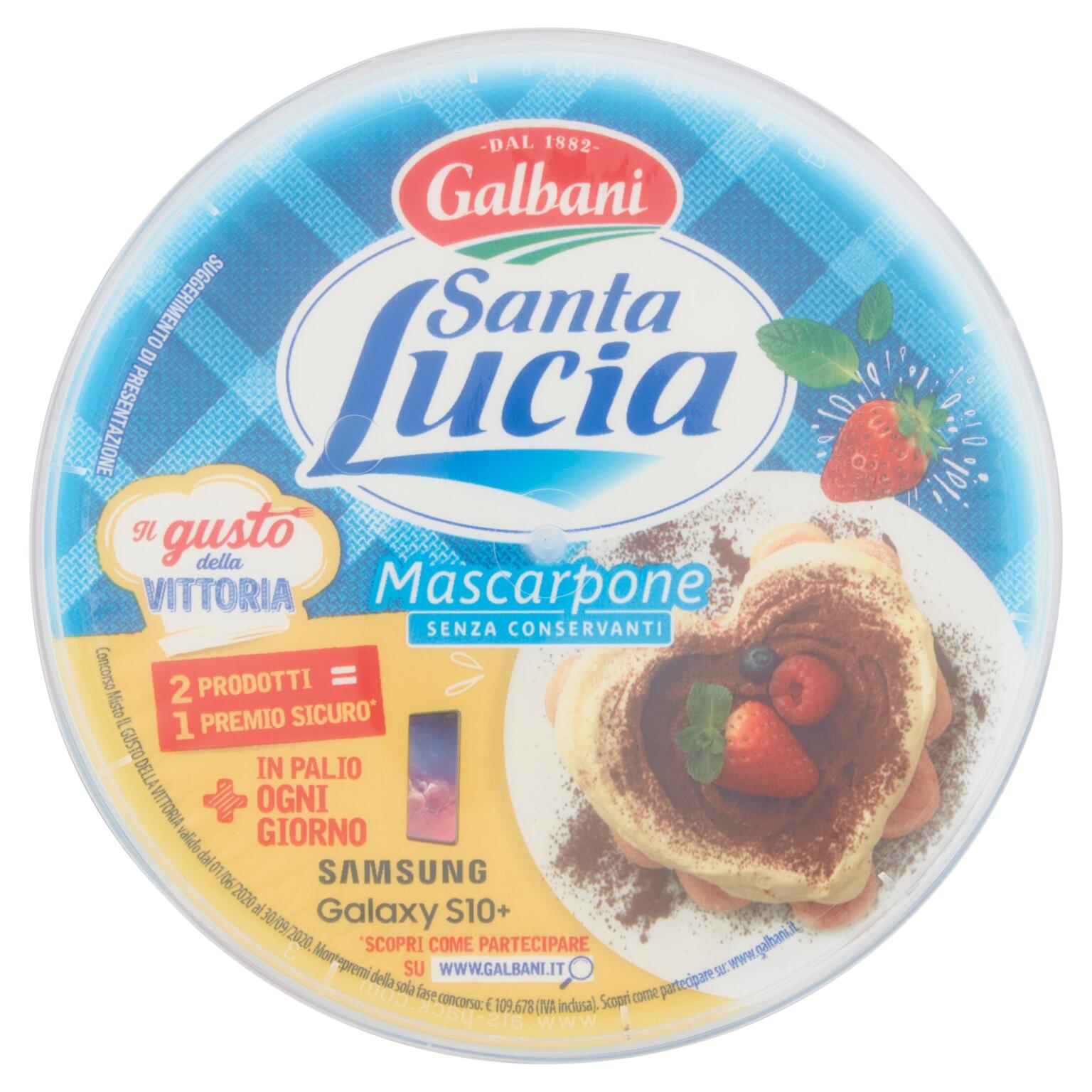 Mascarpone 500g Santa Lucia Galbani