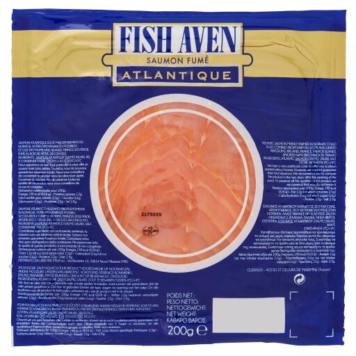 Salmone atlantico 200g Fish Aven