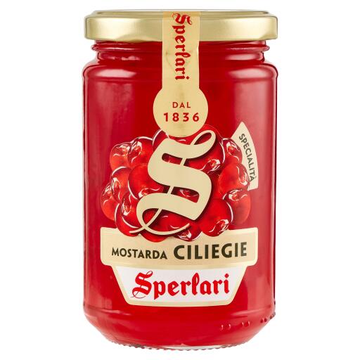 Mostarda di ciliegie 380g Sperlari
