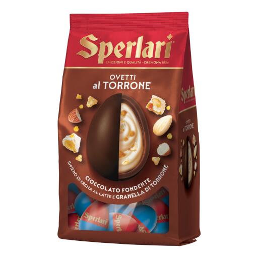 Ovetti Fondente e Granella di Torrone 150g