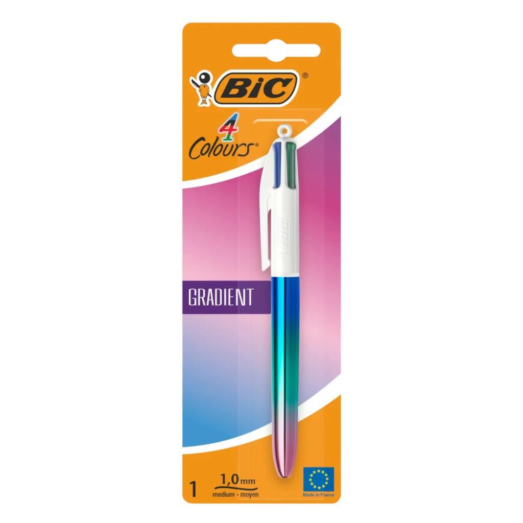 Penna a Sfera 4 Colori Gradient Bic