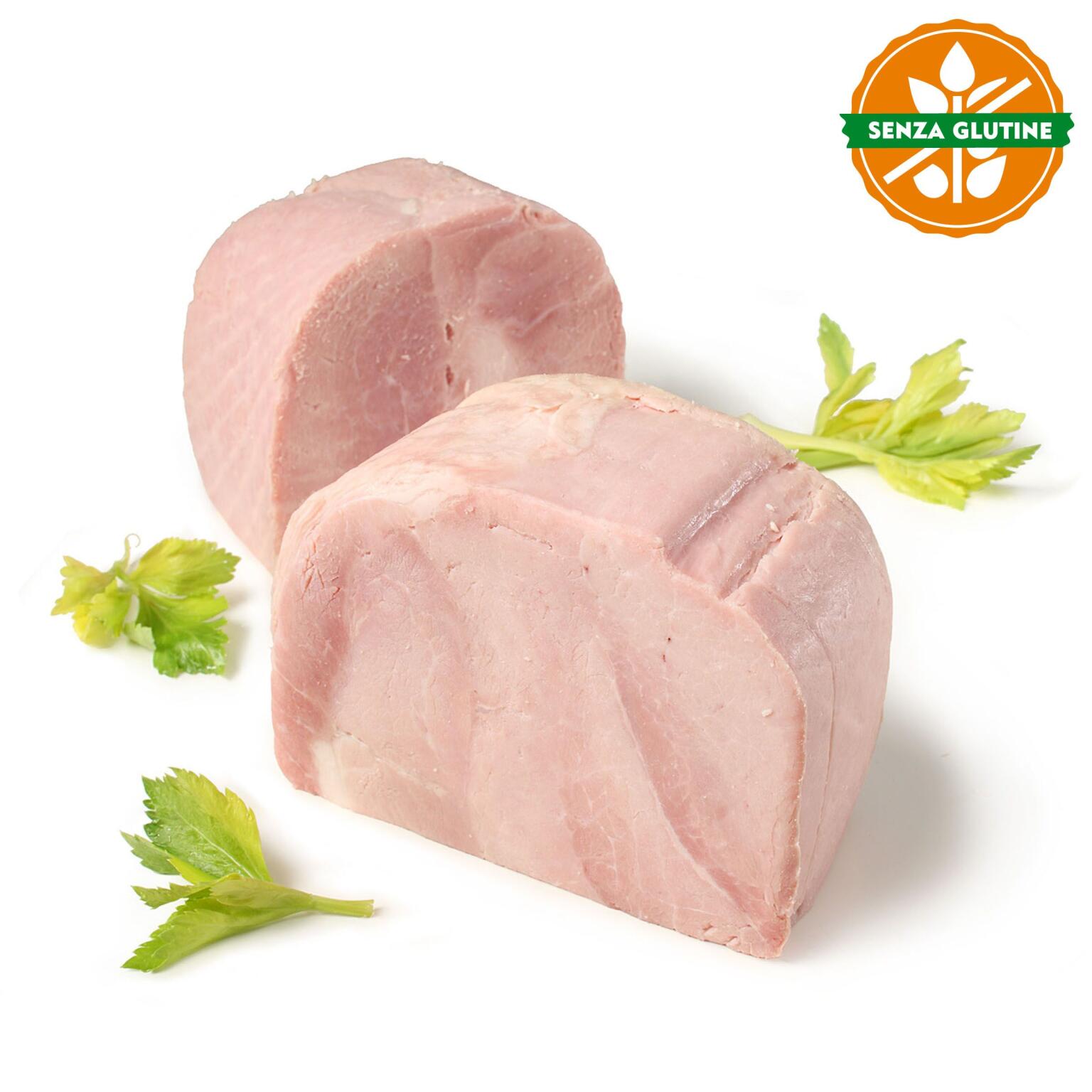 Prosciutto cotto trancio ottavi il goloso Fratelli Riva senza glutine