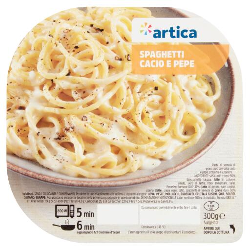 Spaghetti cacio e pepe 300g Artica