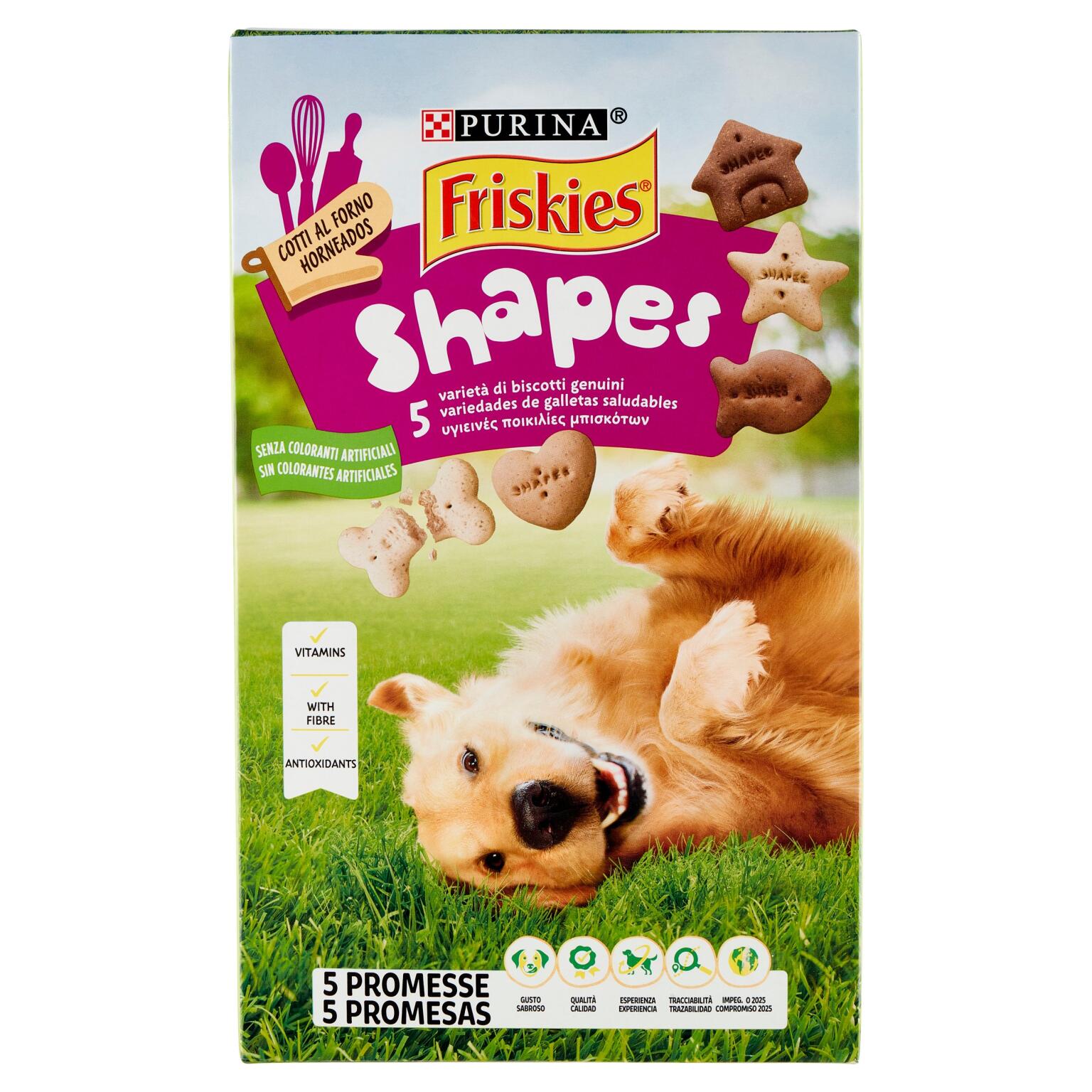 Biscotti shapes 800g Friskies Purina