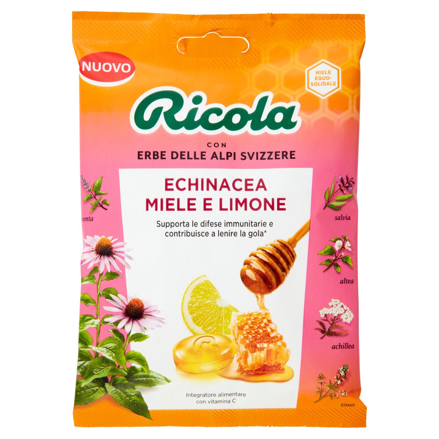 Caramella Ricola Ehinacea 68g