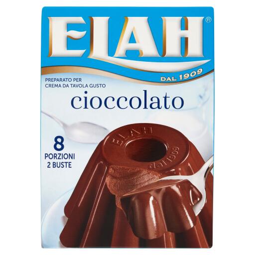 Preparato per crema da tavola gusto cioccolato 160g Elah