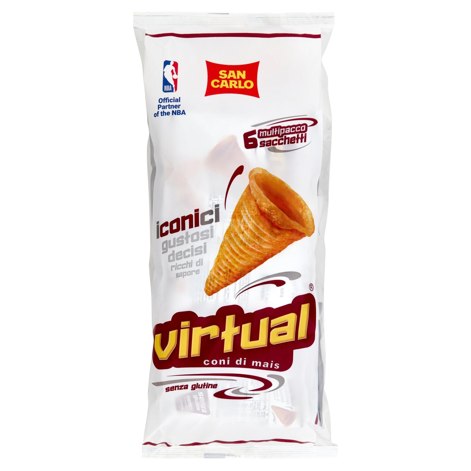 Patatine Virtual Multipack 12x22g San Carlo