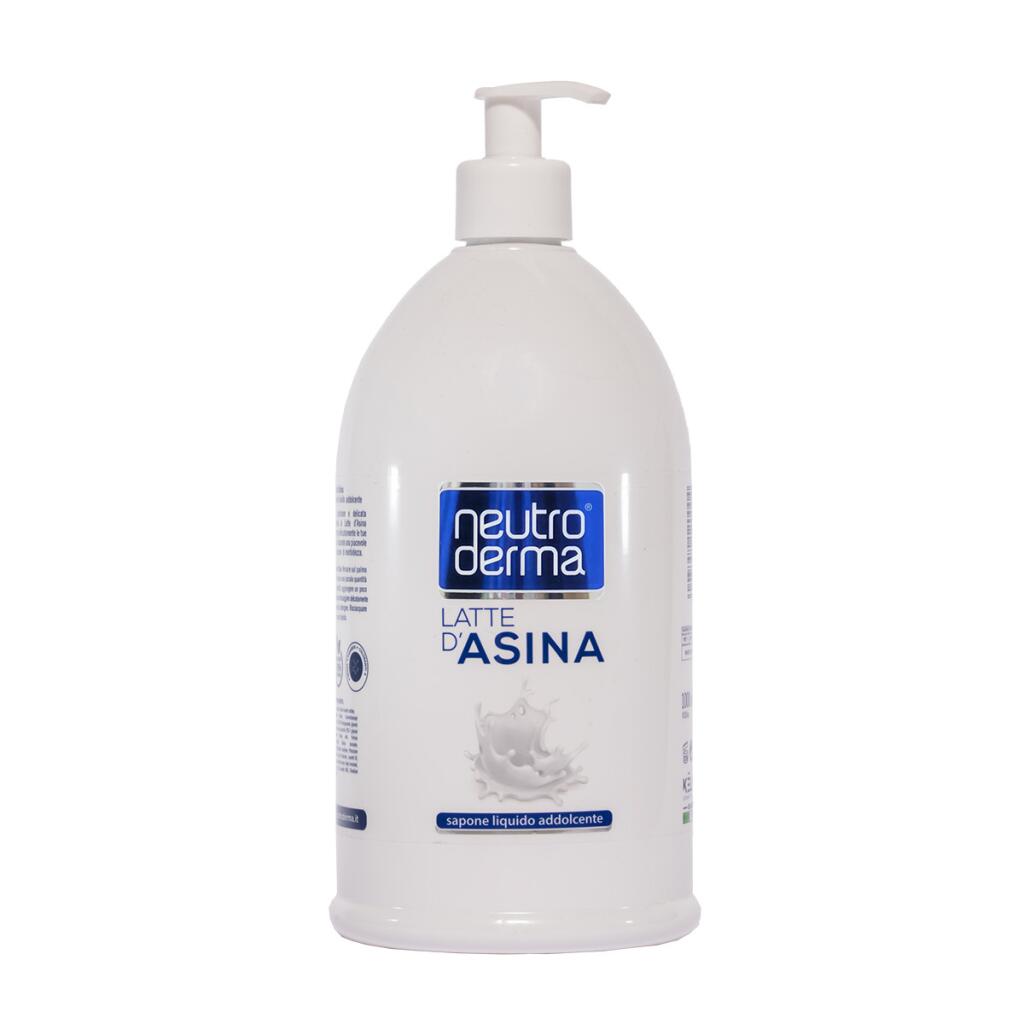 Sapone liquido latte d'asina nutritivo 1 litro, Neutroderma