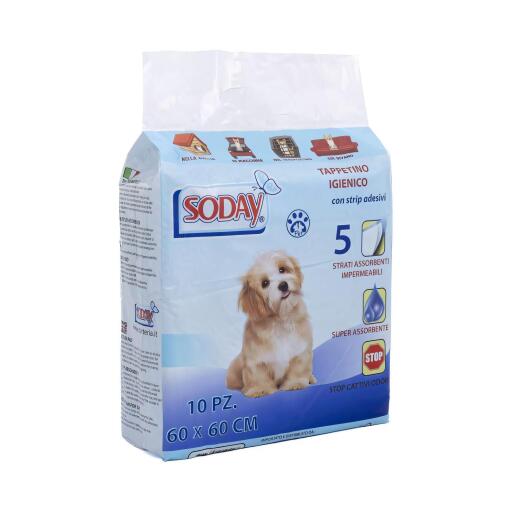 Tappetino Igienico in conf.da 10pz 60x60cm De Pads