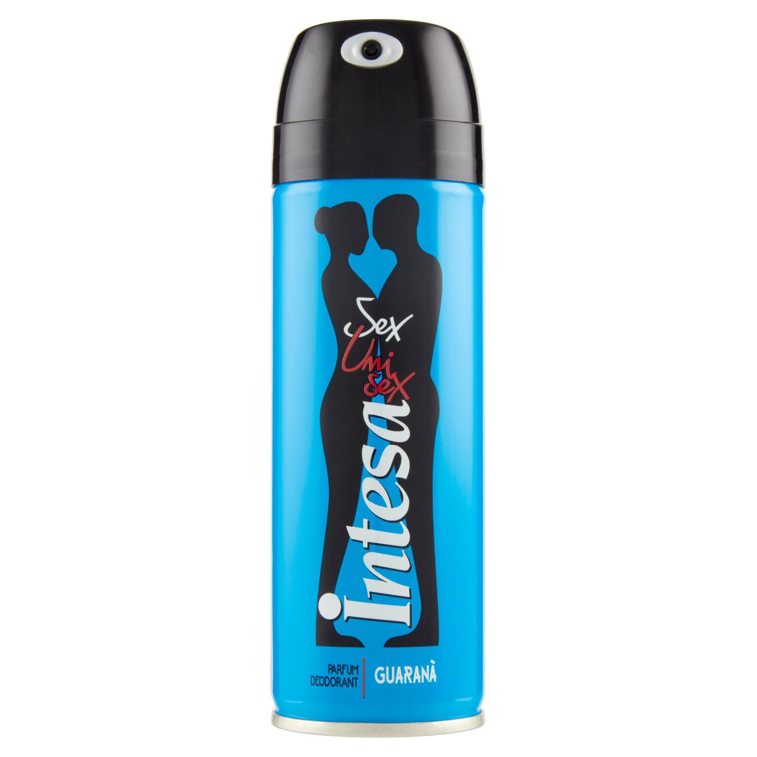 Deodorante spray unisex guaranà 125ml Intesa