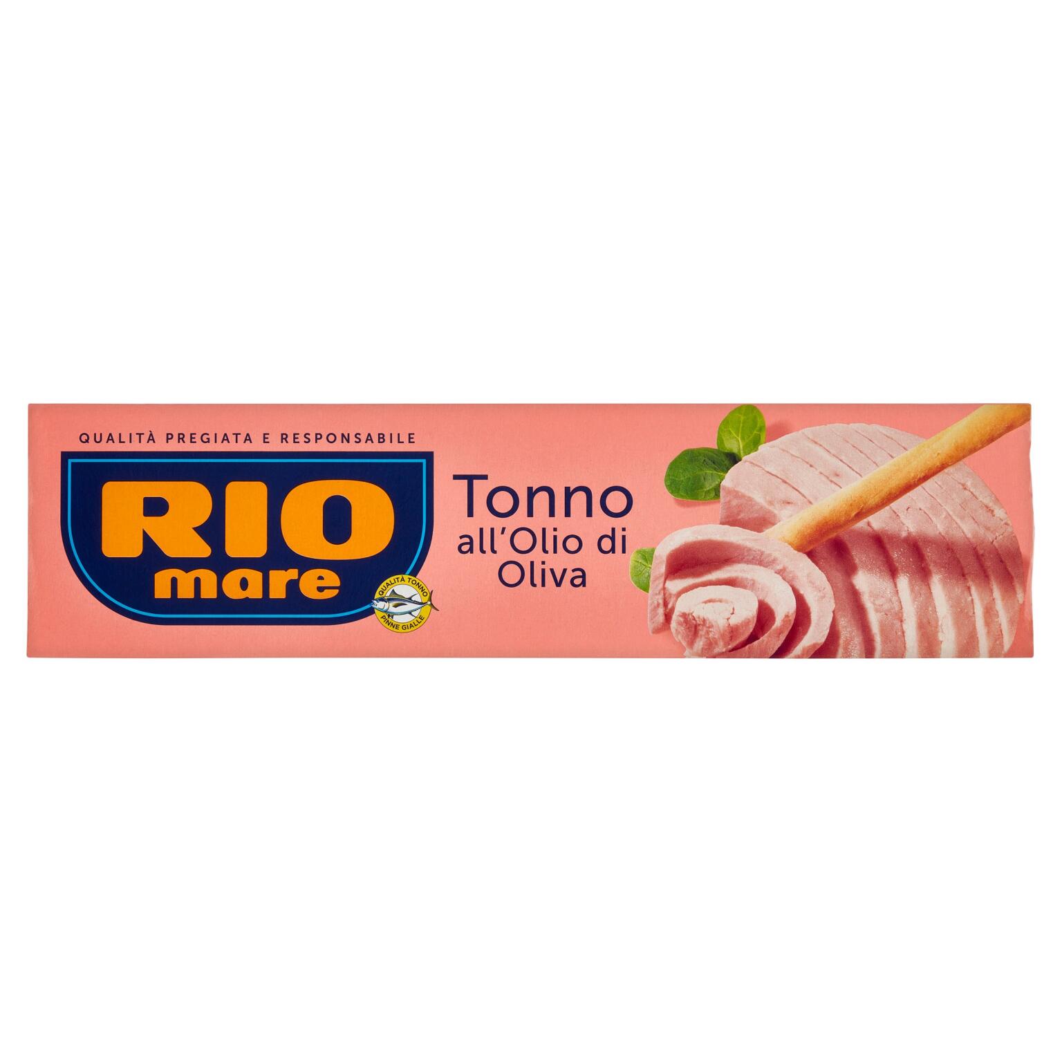 Tonno olio d'oliva 4x80g Rio Mare