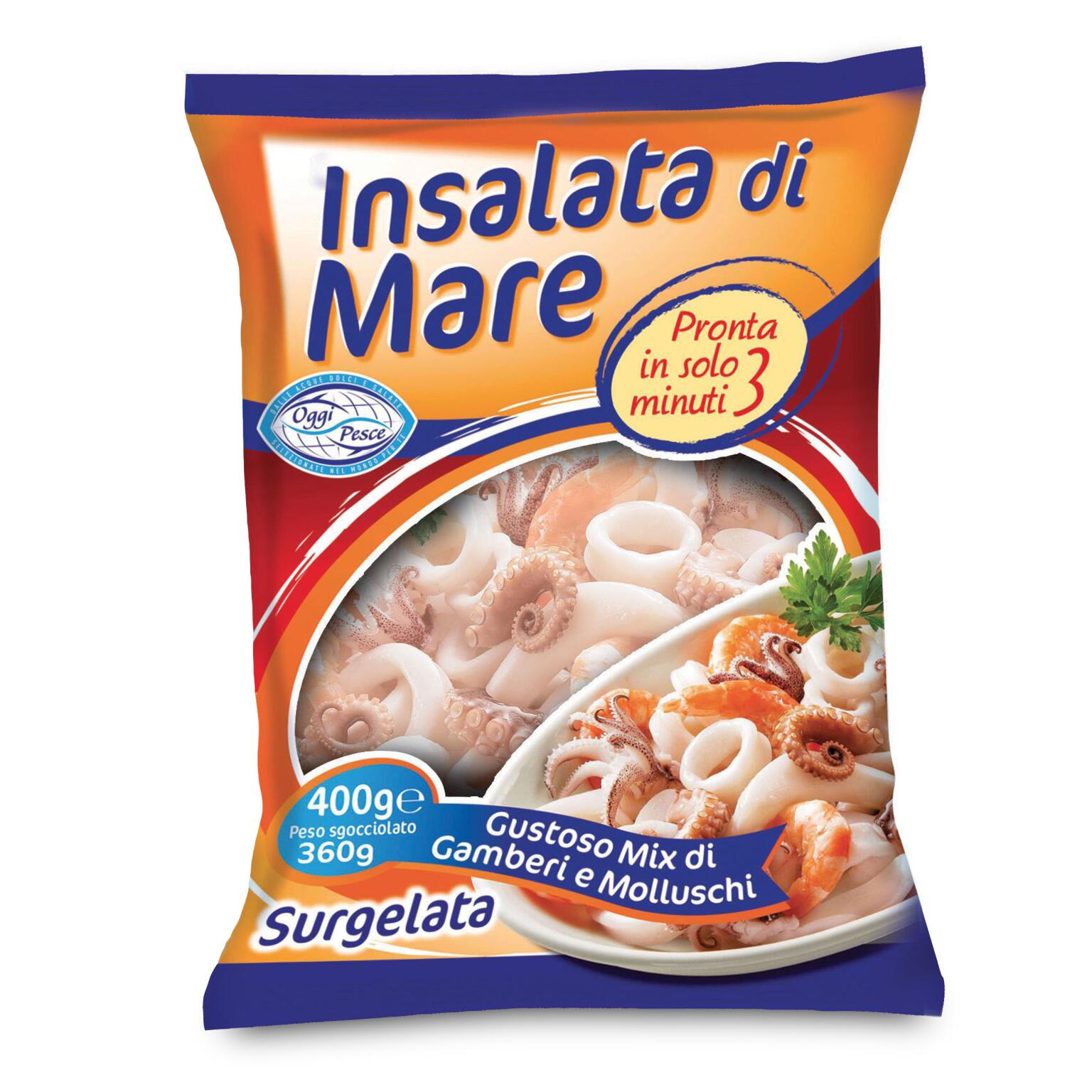 Insalata di mare cotta 360g Oggi Pesce