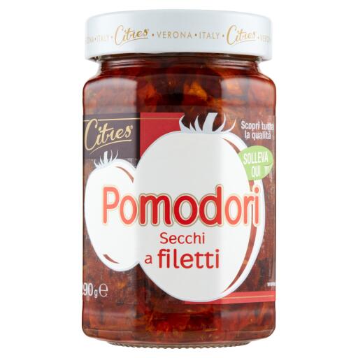 Pomodori secchi in filetti in olio di girasole 290g Citres