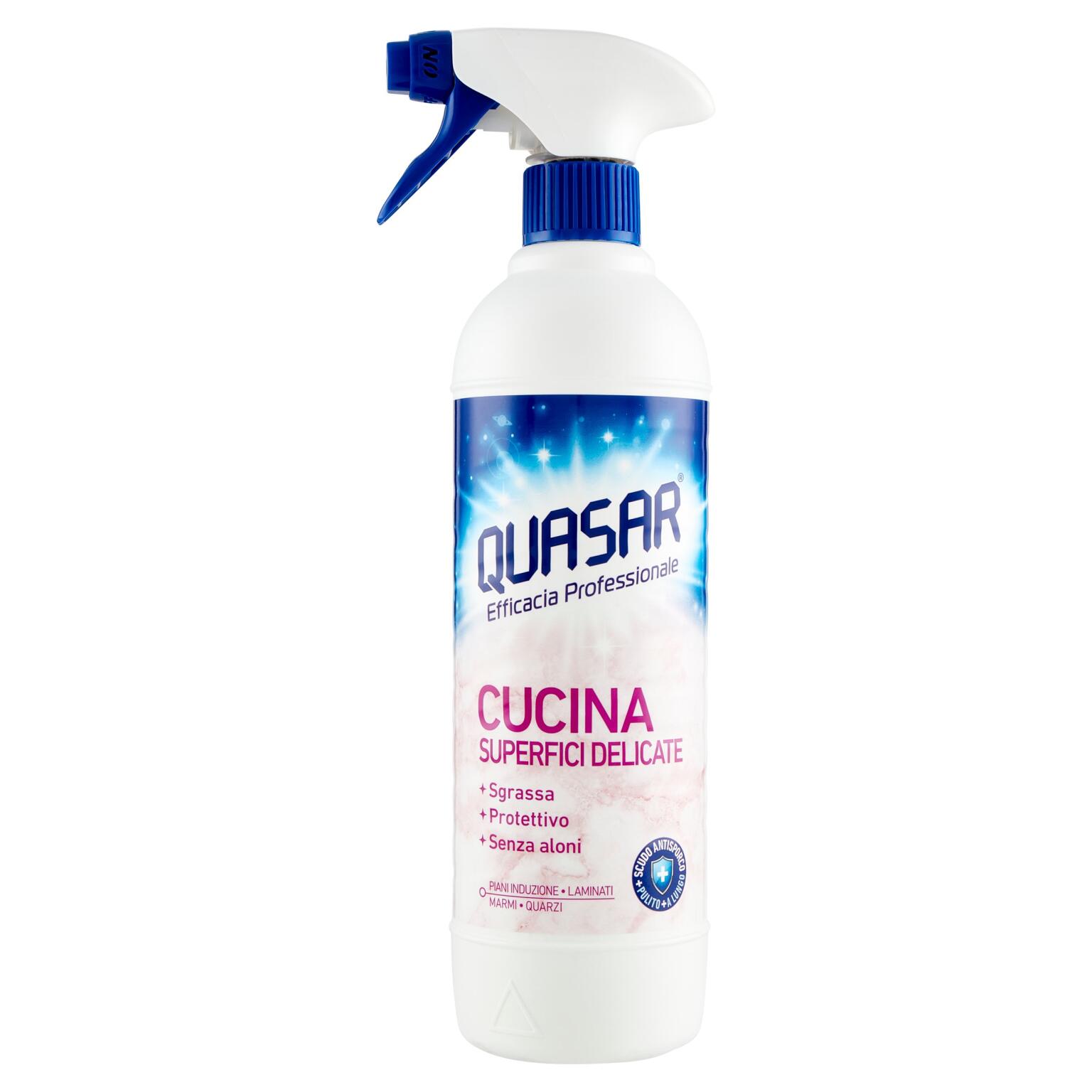 Detergente Cucina Superfici delicate 680ml Quasar