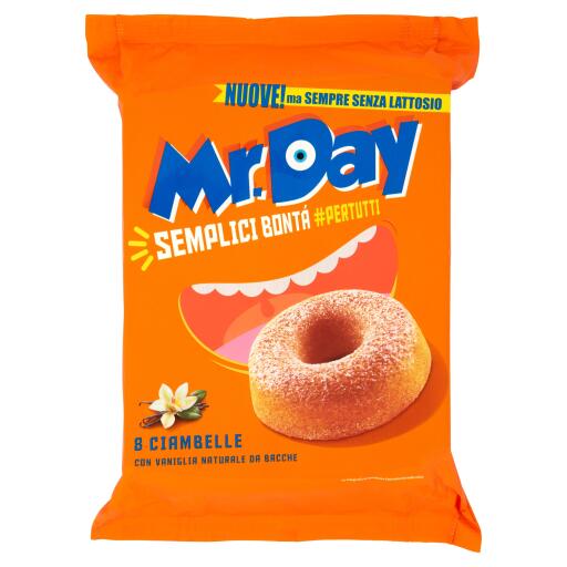 Ciambella 8 pezzi, 320g Mr Day