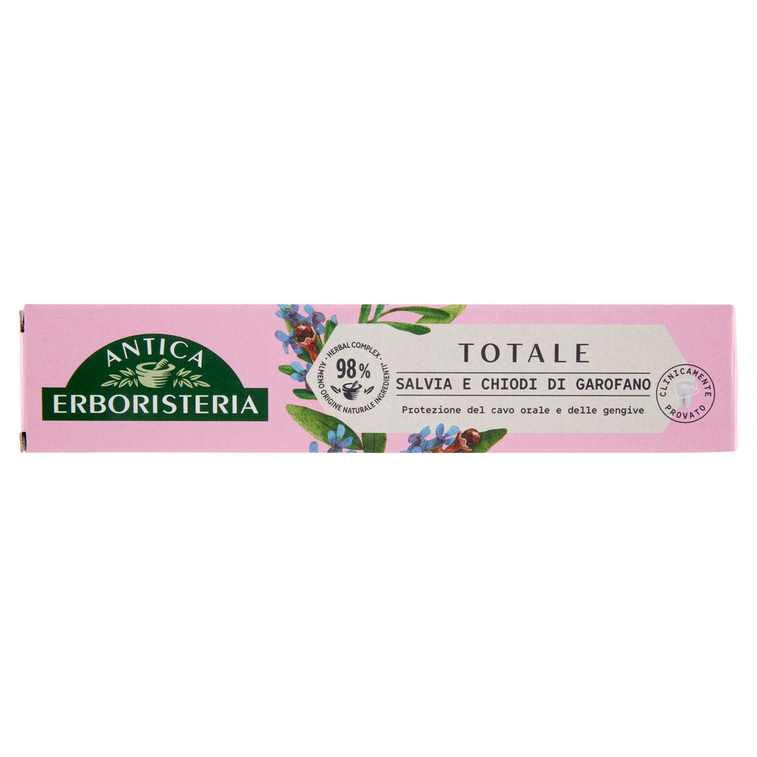 Dentifricio totale 75ml Antica Erboristeria