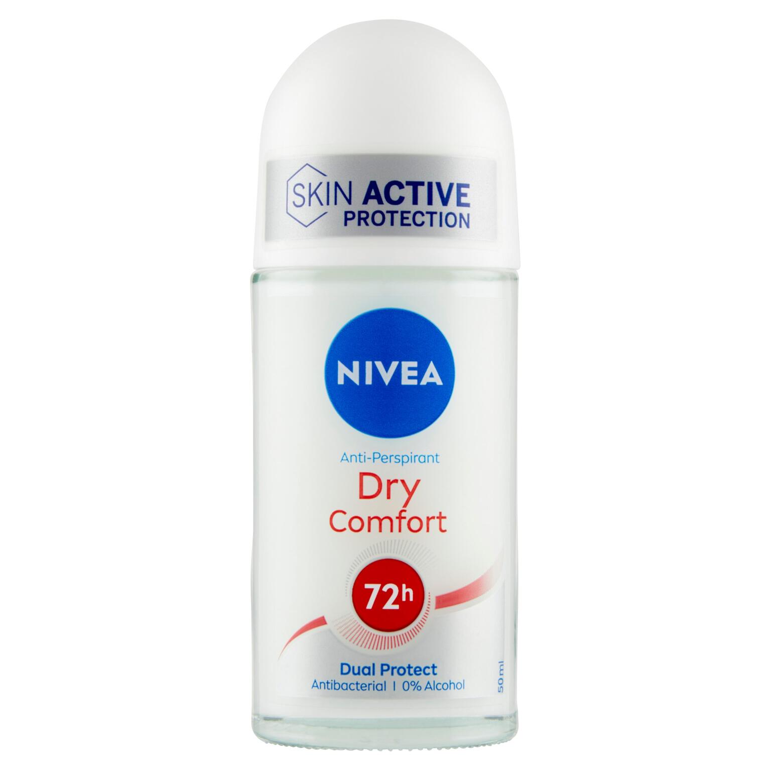 Deodorante roll on dry comfort extra protezione 24h.50ml Nivea